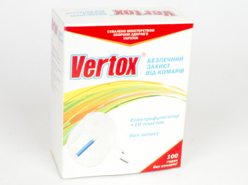Фумигатор + пластины "Vertox" без запаха 10шт