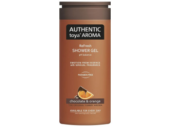 Гель для душа Authentic Chocolate&Orange, Шоколад и Апельсин, 400мл, 6535
