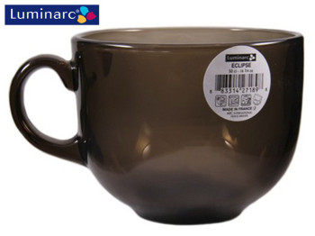 Чашка Luminarc Jumbo дымчатая 13,5х10,8х8,5см 500мл 10837