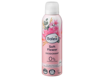 Дезодорант Balea спрей Soft Flower, для женщин, без алюминия, 200 мл