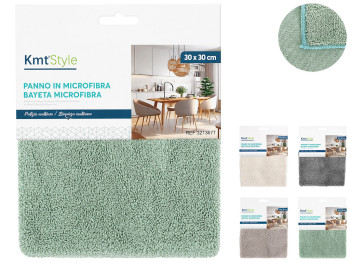 Тряпка KmtStyle из микрофибры, 30x30 см,  4 цвета (цена за 1шт)