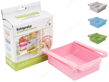 Органайзер-полиця для холодильника забарвлення асорті