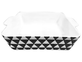 Форма для запекания с ручками 21x21x6см