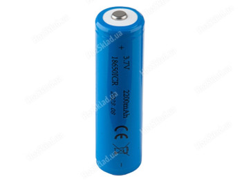 Аккумулятор 18650 Lion 3,7V 2200mAh с платой защиты