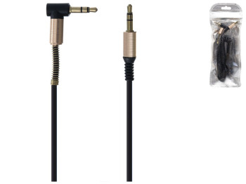 Кабель Aux Cable Spring SP-206, Чорний