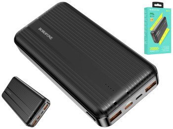 Універсальна Мобільна Батарея Borofone BJ9A Uranus 22.5W fully compatible 20000 mAh, Чорний