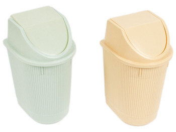 Ведро для мусора с поворотной крышкой 11л Консенсус