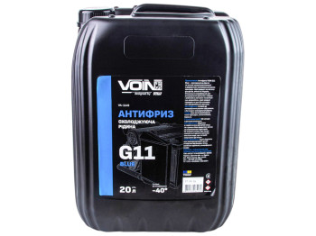 Антифриз Voin G11 Blue, 20л