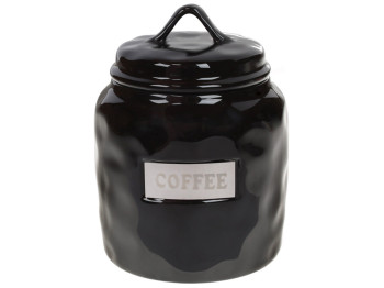 Банка Coffee, 900мл, колір - чорний
