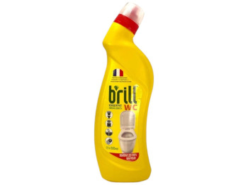 Средство чистящее Brill WC Extra, концентрат, против известкового налета, аромат лимон, 500мл