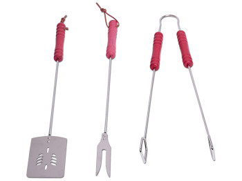 Набор для гриля Скаут (лопатка 51,5см, вилка 50см, щипцы 46см)