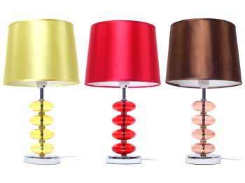 Лампа з абажуром, 27,5см, 3 дизайни