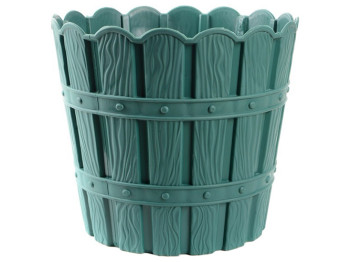 Горщик для квітів Violet House 1050 Bamboo Green, з внутрішньою вставкою, 10л, 8690070512903