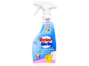 Засоби для виведення плям Reine Welle Stain Remover для білих і кольорових тканин, 500 мл