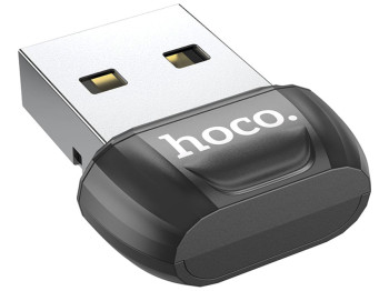 USB Блютуз Hoco UA18 adapter BT5.0 Цвет Черный