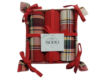 Набір рушників Soho Scotland, 40х60см (ціна за набір 3шт) 8900069804583