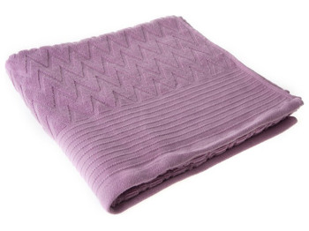 Рушник для сауни Soho Geometry Light pink, 70x140см, бавовна 100%, 6900068535169