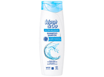 Міцелярний шампунь Wash and Go Ultra Delicate, для всіх типів волосся, 200 мл