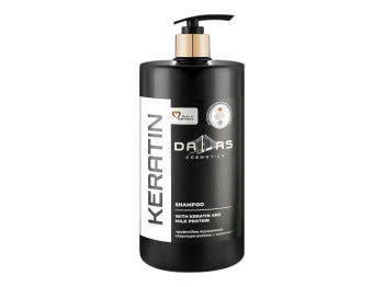 Маска для волосся Dalas keratin, 900 мл, кератин та молочні протеїни
