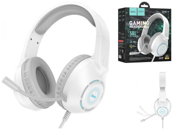 Игровые Наушники Hoco W108 Sue, Белый