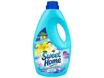 Концентрированный гель для стирки Sweet Home Fresh Cotton с ароматом свежего хлопка, 40 стирок, 2 л