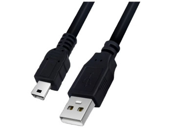 Кабель USB Type A to Mini 1m Цвет Черный