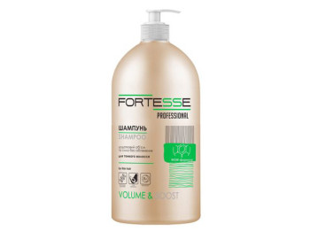 Шампунь для волос FORTESSE PRO Volume&Boost с дозатором 1л