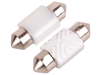 Лампа диодная SJ-4SMD-3030-31мм ceramic 10693