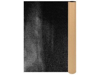 Кожзам самоклеющийся, 50x137см, черный