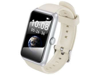 Смарт-часы Hoco Y34, Bluetooth 5.3, 180мАч, TFT дисплей, пластик, силикон, 220×70×22мм, цвет серый