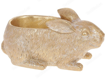 Подставка для украшений Кролик, 24см, цвет – золото