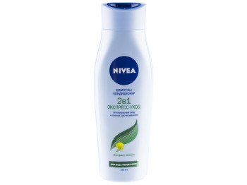 Шампунь-кондиціонер Nivea "2в1 Експрес догляд" з екстрактом акації, для всіх типів волосся 250мл