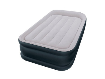 Надувная кровать Intex 64132, встроенный электронасос, Dura-Beam, 191×99×42см