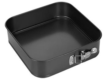 Форма для торта раскладная квадратная Delicia, 24x24см, 46661