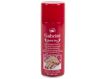 Спрей для быстрой сушки лака GABRINI Quick Dry 400 мл