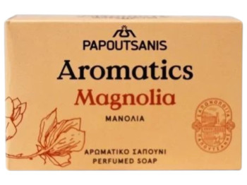 Мыло твердое Aromatics magnolia, с эфирным маслом магнолии, 100 г