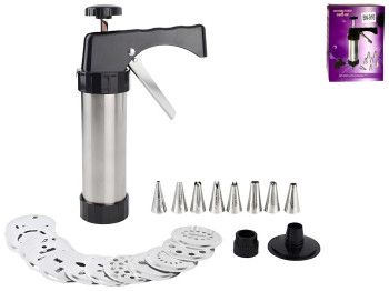 Кондитерский шприц 8в1 с насадками (цена за набор 21 предмет)