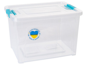 Контейнер Smart Box, 1,2л (цвет прозрачный бирюзовый) 171017