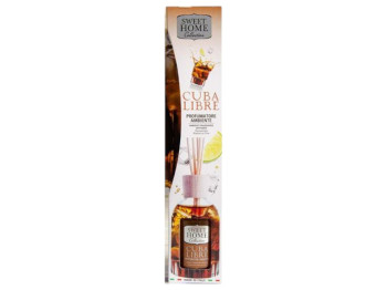 Аромадиффузор Sweet Home Cocktail, с палочками, аромат Куба Либре, 100мл