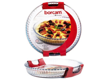 Форма Pasabahce Borcam, круглая, цвет прозрачный, диаметр 32 см, 2.95 л