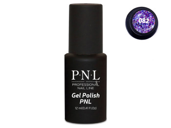 Гель-лак для ногтей P.N.L №082 Purple Carnival 12мл