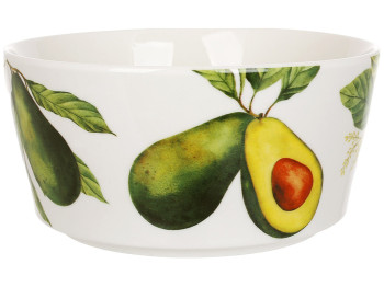 Пиала Avocado Garden фарфоровая разноцветная 750 мл