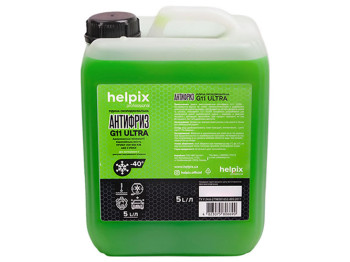 Антифриз Helpix G11, зелений, 5л