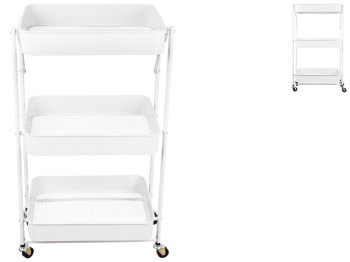 Етажерка на колесах, 3 яруси, 45х29,5х76см