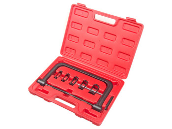 Рассухариватель клапанов струбцинного типа Alloid, 8 предметов (K-4022)