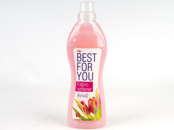 Смягчитель ткани бесфосфатный "Best for You" "Экзотический аромат" 1л Чехия