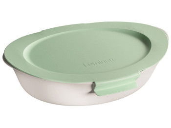 Форма для запекания Luminarc Smart Cuisine Carine овальная, 32х20см, с крышкой, 0883314972948