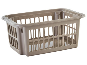 Кошик пластикова, 39х25х17см, 10л (колір какао) 122058