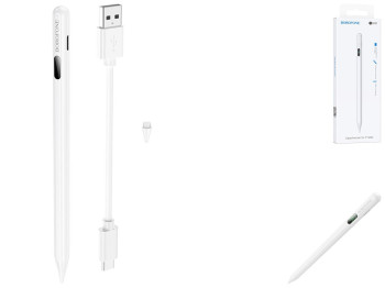 Стилус Borofone BG101 Active Capacitive Pen (iPad) Цвет Белый
