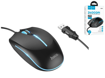 USB Мышь Игровая Hoco GM37 Wonderful gaming luminous Цвет Черный
